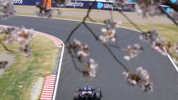 Franco Colapinto en el Gran Premio de Japón 2026 | AP