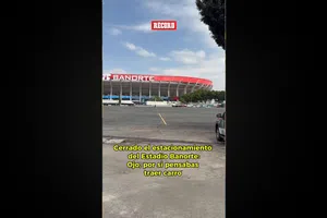Cerrado el estacionamiento del Estadio Banorte