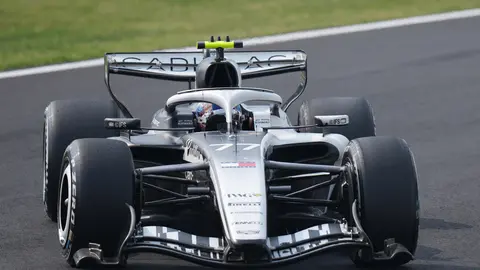 Valtteri Bottas, piloto de Cadillac, durante el GP de Japón | AP