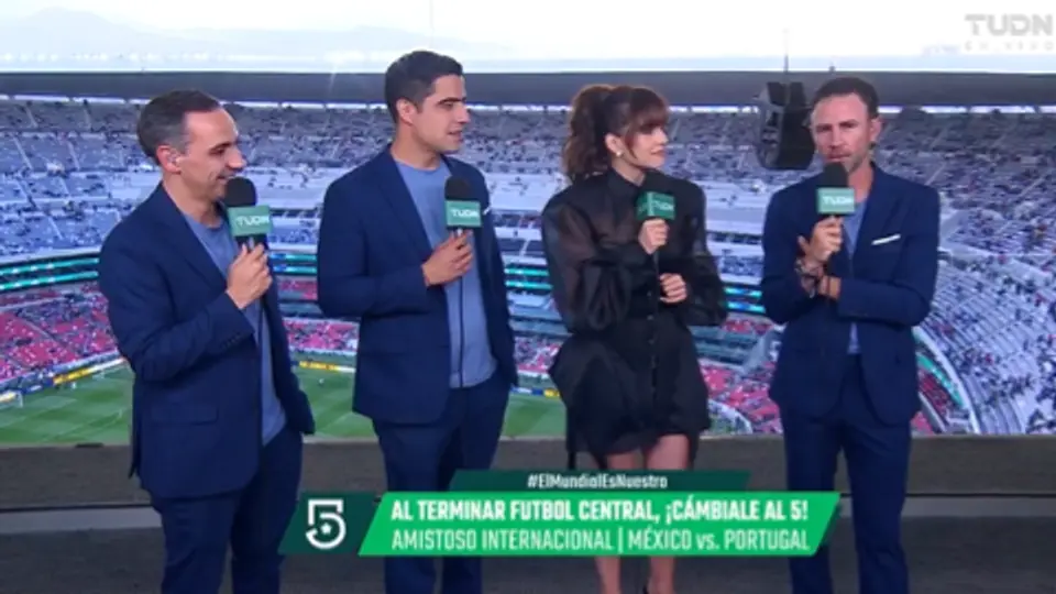 Miguel Layún desata momento épico en TUDN, en la previa del México vs Portugal, con su portugués afinado