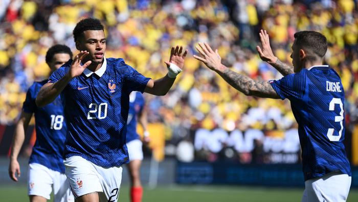 Francia derrota a Colombia