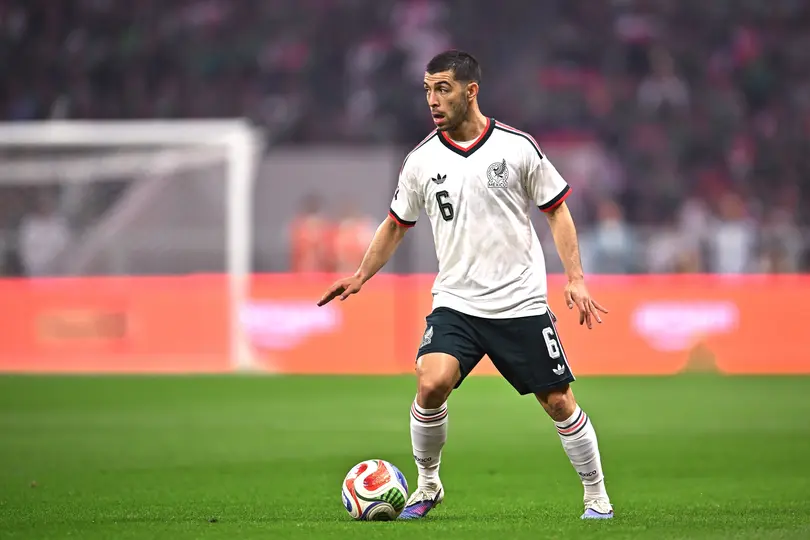 Erik Lira en partido con el Tri | MEXSPORT