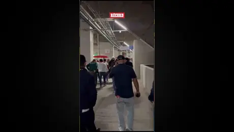 La gente se va del Estadio Banorte y aún no acaba el partido