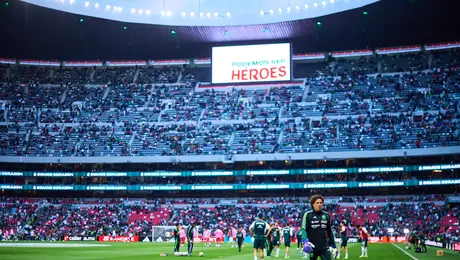 Así se vivió el México Portugal en la reinauguración
