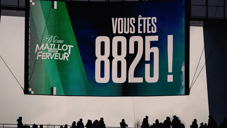 El Estadio Geoffroy-Guichard registró más de ocho mil asistentes este fin de semana | X: @ASSEFeminines