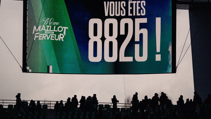 El Estadio Geoffroy-Guichard registró más de ocho mil asistentes este fin de semana | X: @ASSEFeminines