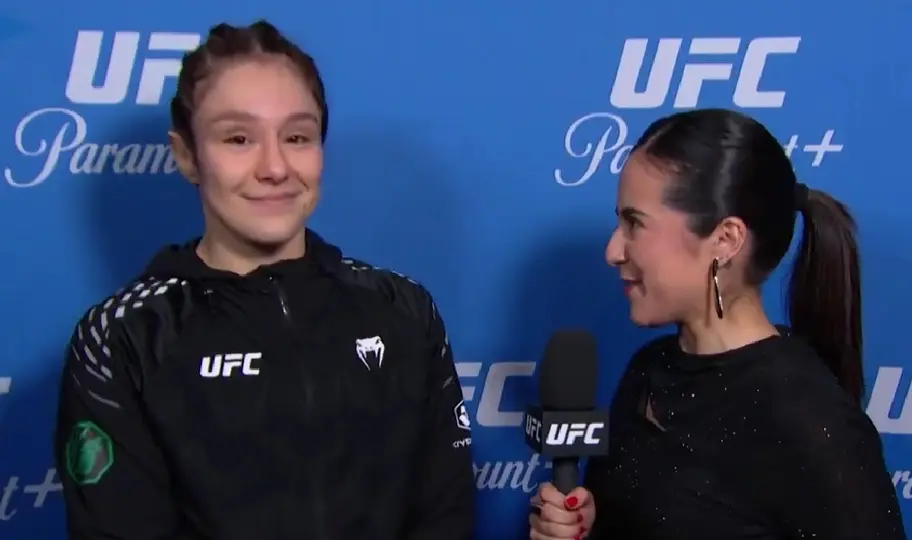 Alexa Grasso tras la victoria en UFC | CAPTURA DE PANTALLA