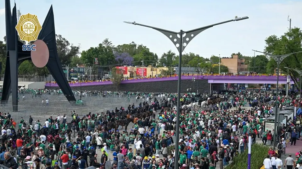 La tragedia ocurrió minutos antes del arranque del partido en la reapertura del inmueble. / SSC