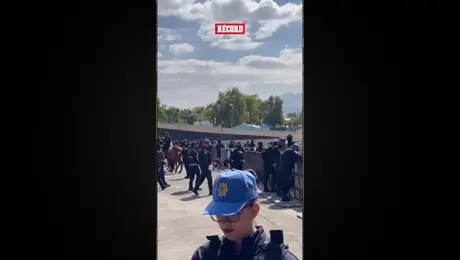 Así es el cerco de seguridad del Estadio Banorte