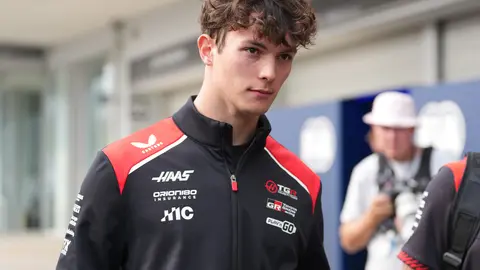 Ollie Bearman tras su accidente en el Gran Premio de Japón 2026 | AP