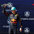 Max Verstappen en el podio del Gran Premio de Miami 2024 | RED BULL