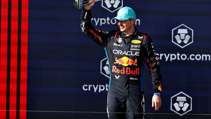 Max Verstappen en el podio del Gran Premio de Miami 2024 | RED BULL