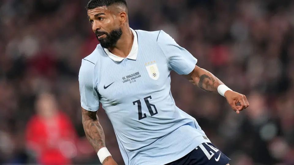 Rodrigo Aguirre con la Selección de Uruguay | AP