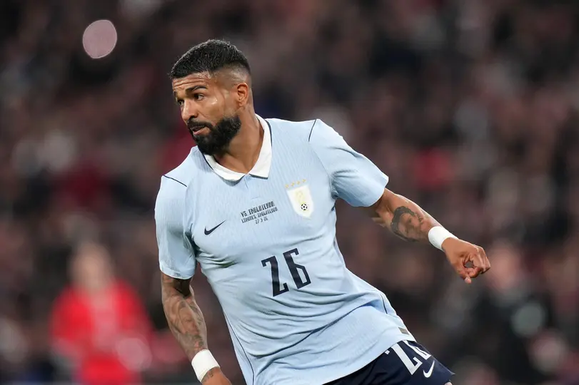 Rodrigo Aguirre con la Selección de Uruguay | AP