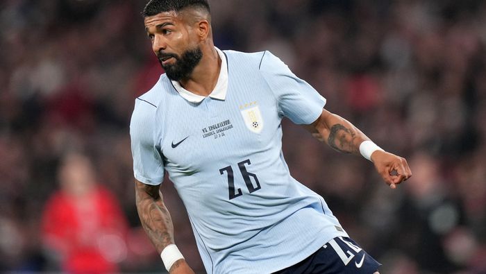 Rodrigo Aguirre con la Selección de Uruguay | AP