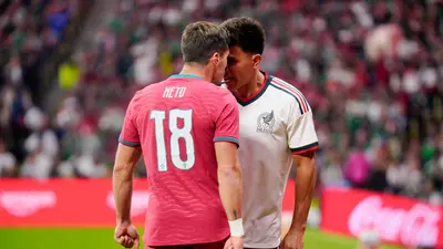 ¡No se dejaron! Jesús Gallardo y Pedro Neto protagonizan pelea en el regreso del Estadio Banorte