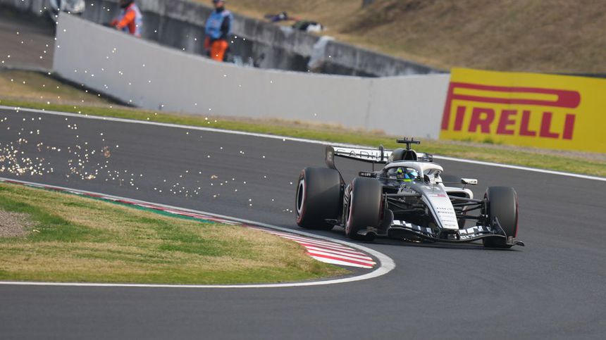 Checo Pérez durante el Gran Premio de Japón 2026 | AP