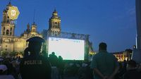 Zócalo de CDMX se llena de aficionados para ver el México vs Portugal en pantalla gigante