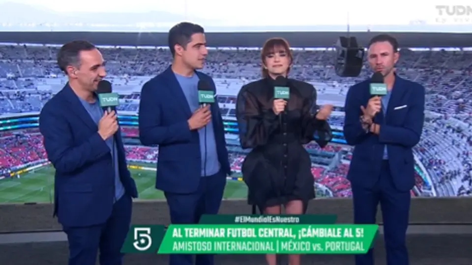 Miguel Layún en transmisión de TUDN l CAPTURA