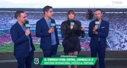 Miguel Layún en transmisión de TUDN l CAPTURA