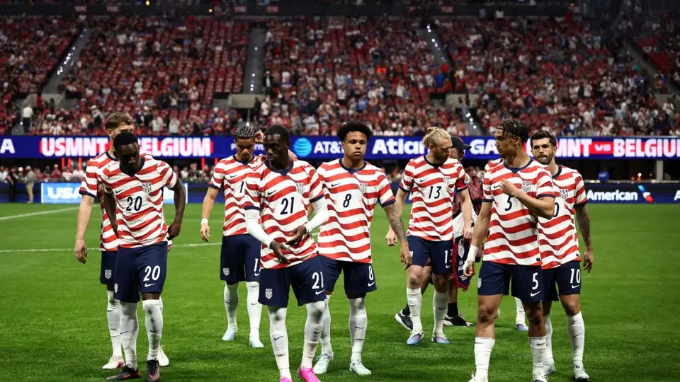 Estados Unidos tras la derrota ante Bélgica l AFP