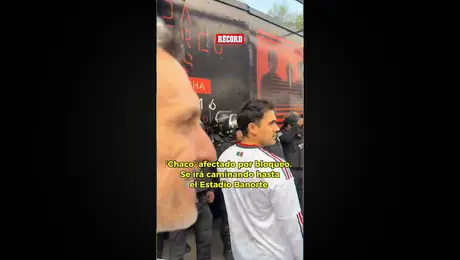 Chaco Giménez resultó afectado por uno de los bloqueos del día