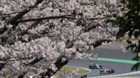 Panorámica de Sergio 'Checo' Pérez en el Gran Premio de Japón 2026 | AP