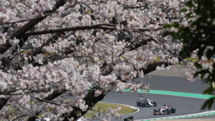 Panorámica de Sergio 'Checo' Pérez en el Gran Premio de Japón 2026 | AP