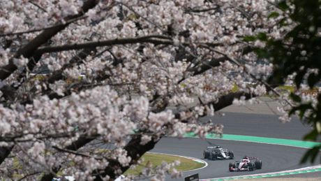 Panorámica de Sergio 'Checo' Pérez en el Gran Premio de Japón 2026 | AP
