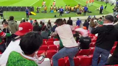 Pelea en el Estadio Banorte tras México vs Portugal genera indignación entre aficionados
