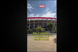 Así suenan las pruebas del Himno Nacional, a unas horas del México vs Portugal