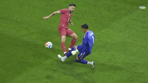 'Tala' Rangel enfrenta a Bruno Fernández en el partido de la Selección Mexicana contra Portugal | IMAGO 7