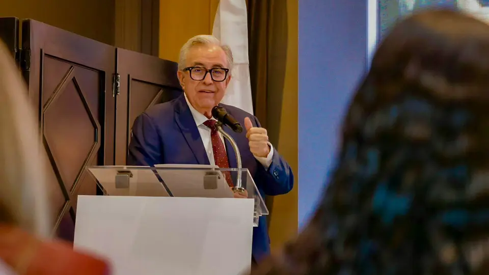El gobernador Rubén Rocha Moya fue señalado por Estados Unidos de tener presuntas relaciones con el Cártel de Sinaloa / FB: @RochaMoyaR
