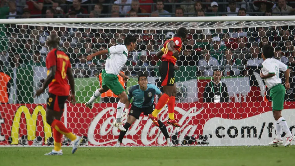 Oswaldo Sánchez, en el partido ante Angola en 2006 | MEXSPORT