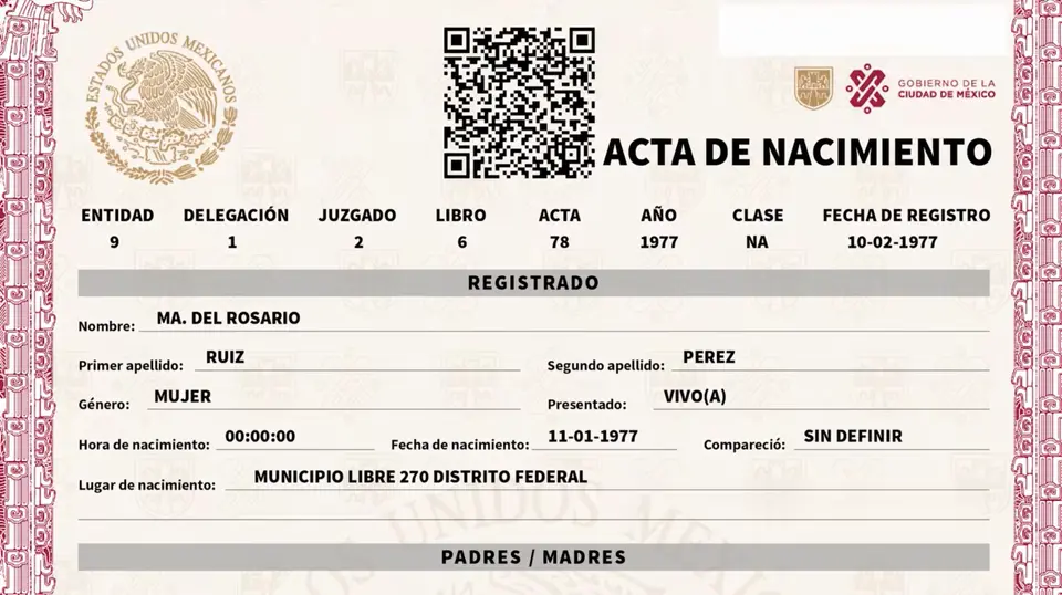 La Corte afirma que los datos personales lejos de los habituales no son necesarios en las actas / Redes Sociales