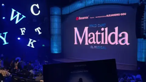 El musical Matilda, basado en la obra de Roald Dahl, ya se presenta en la Ciudad de México. / @matildamusical_mx