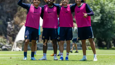 ¡Tiembla el América! Pumas presume a sus jugadores en entrenamiento