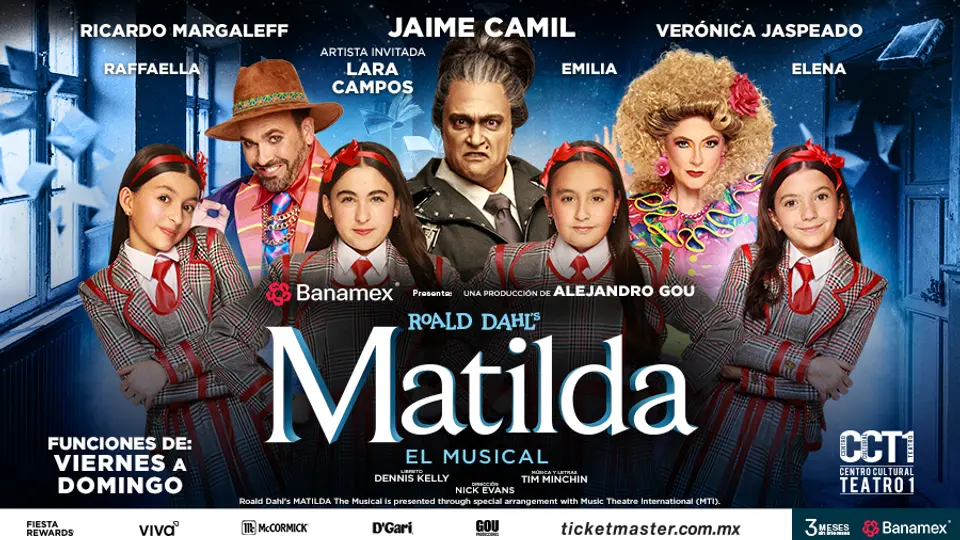Matilda llega a la CDMX: así es el musical que está sorprendiendo al público