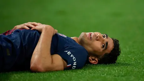 ¡Fuerte baja! Hakimi se perderá la Semifinal de Vuelta de Champions League