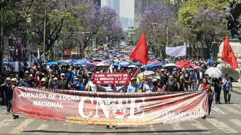Paseo de la Reforma, Eje Central y diversas calles del Centro Histórico, se verán afectadas / Redes Sociales