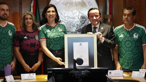 La Cámara de Diputados reconoce a Mikel Arriola por su gestión de cara al Mundial 2026