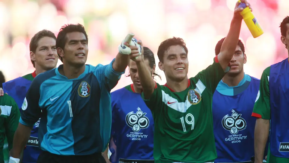 Oswaldo Sánchez, tras el partido ante Irán en 2006 | MEXSPORT