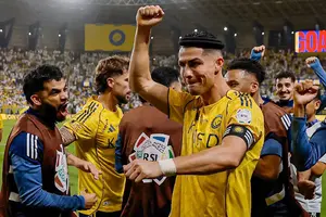 Cada vez más cerca: Cristiano Ronaldo celebra su gol 970