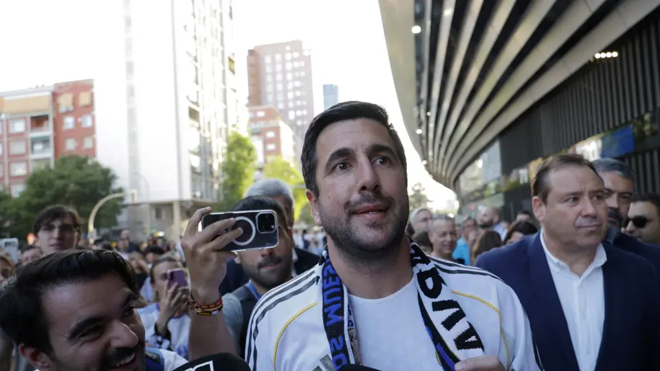 Enrique Riquelme, candidato a la presidencia de Real Madrid | AFP