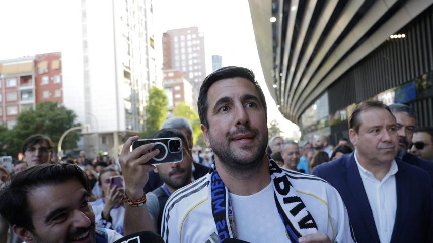 Enrique Riquelme, candidato a la presidencia de Real Madrid | AFP