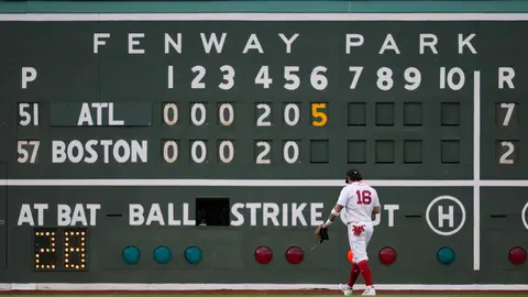 Derrota de los Red Sox ante Atlanta | AP