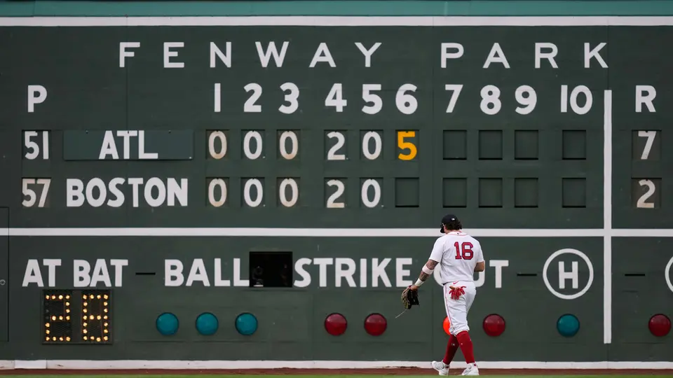 Derrota de los Red Sox ante Atlanta | AP