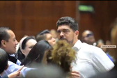 “Háganle un antidoping” Diputados de oposición arremeten contra Zenyazen Escobar tras pelea en San Lázaro