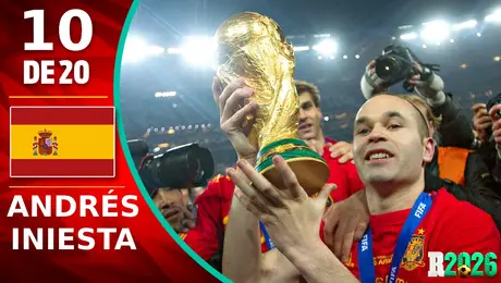 Leyendas mundialistas: Andrés Iniesta, el héroe de España