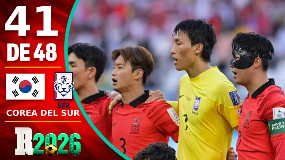 Mundial 2026: Corea del Sur, todo lo que debes saber para el Mundial 2026